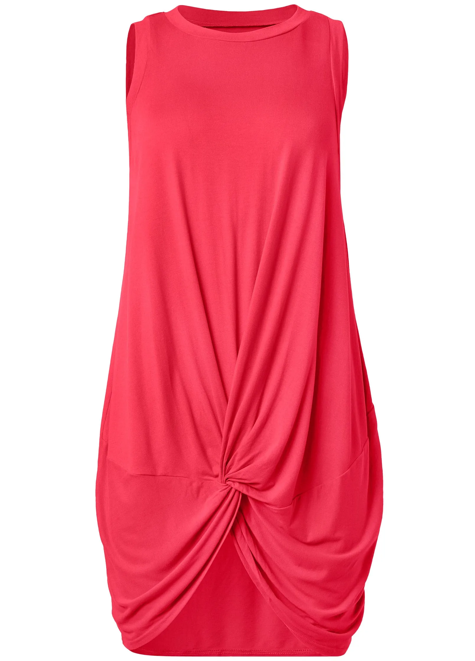 Twist Front Cover-Up Dress - Sunset Pink sold by VENUS product image thumbnail 5