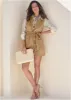 Sleeveless Blazer Short Set - Camel sold by VENUS