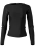 Relaxed Fit Rash Guard - Black Beauty sold by VENUS