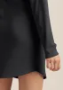 Ribbed T-Shirt Dress - Black sold by VENUS
