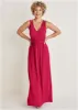 Braided Detail Maxi Dress - Barberry sold by VENUS
