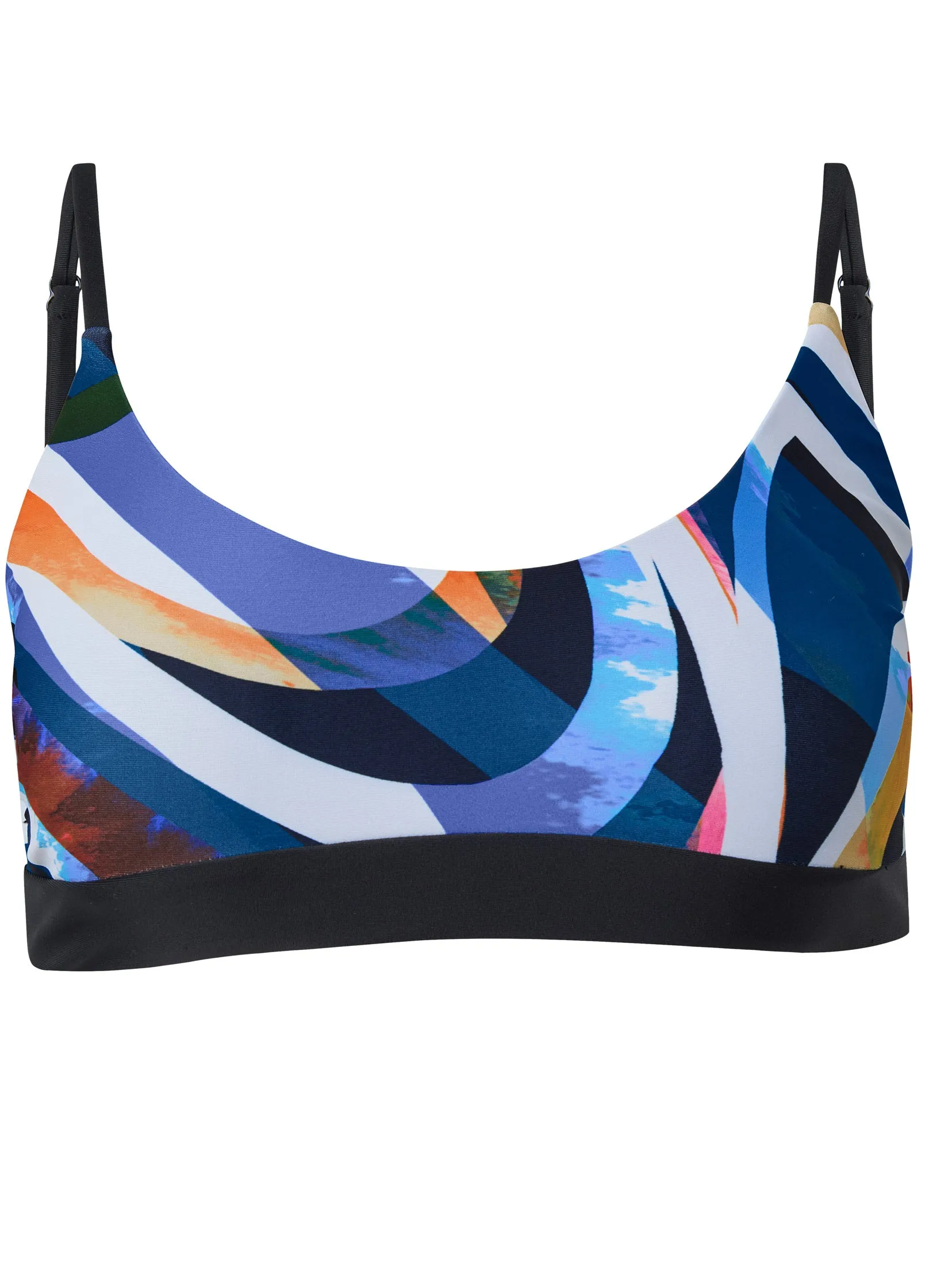Color Block Swim Sport Top - Ocean Breeze sold by VENUS product image thumbnail 5