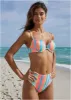 Tahiti High Rise Moderate  - Boardwalk Stripe sold by VENUS