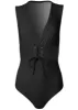 Belted One-Piece - Black Beauty sold by VENUS