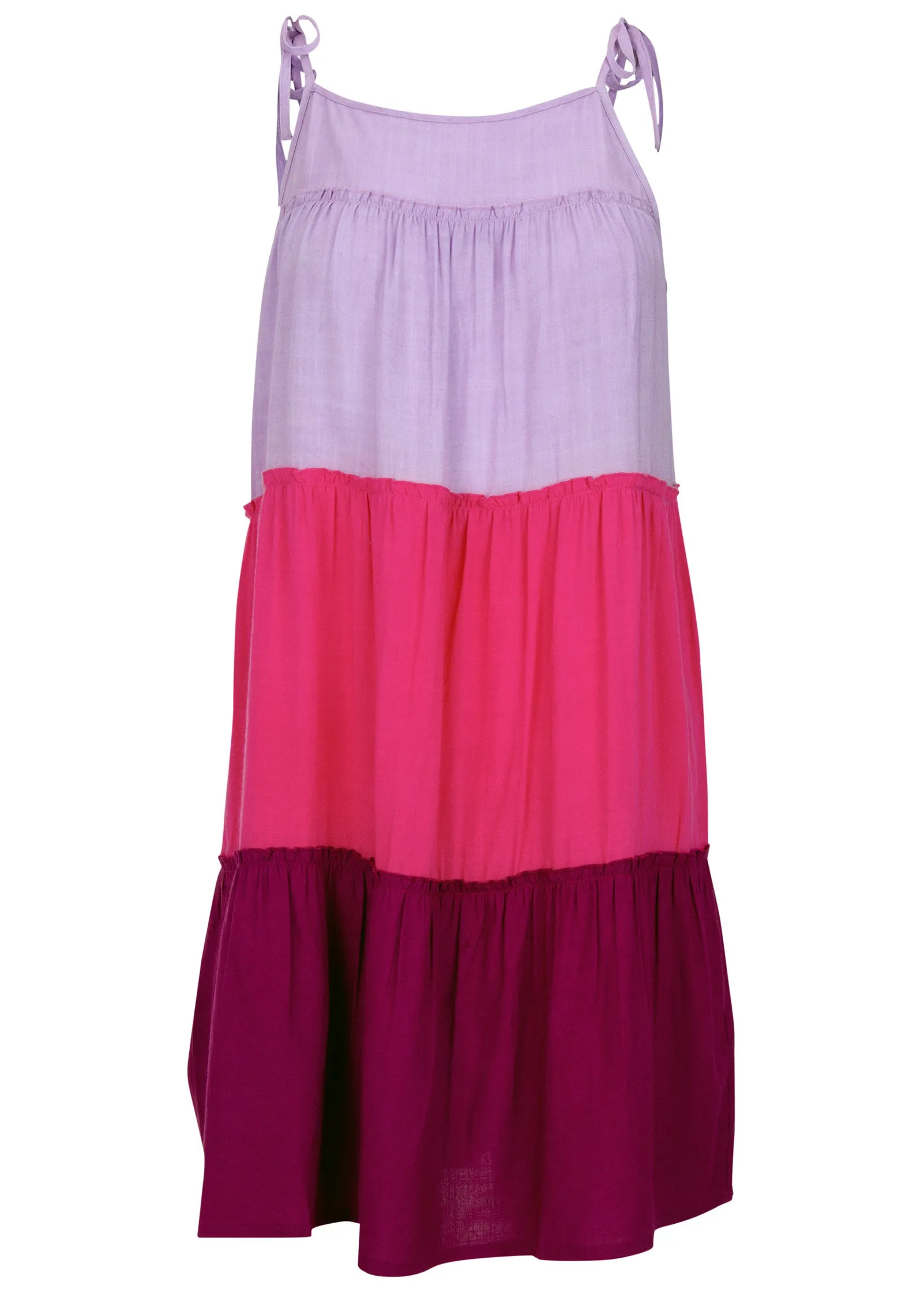 Tiered Cover-Up Dress - Pink Aurora sold by VENUS product image thumbnail 4