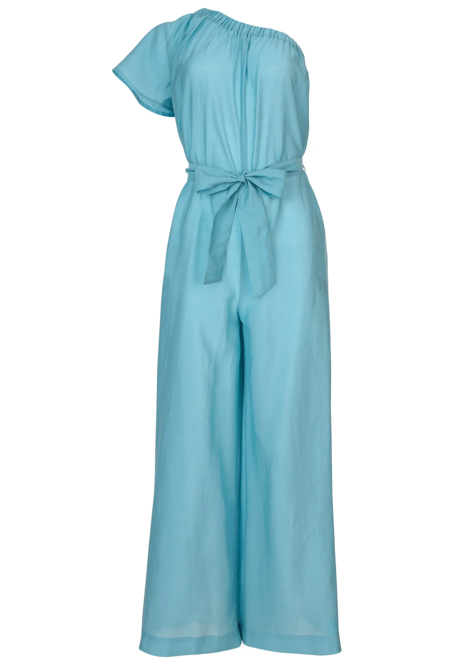 One Shoulder Jumpsuit - Blue sold by VENUS product image thumbnail 3