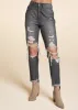 New Vintage Boyfriend Jeans - Black Denim sold by VENUS