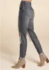 New Vintage Boyfriend Jeans - Black Denim sold by VENUS