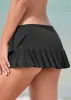 Ruffle Swim Skirt - Black Beauty sold by VENUS
