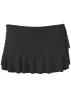 Ruffle Swim Skirt - Black Beauty sold by VENUS