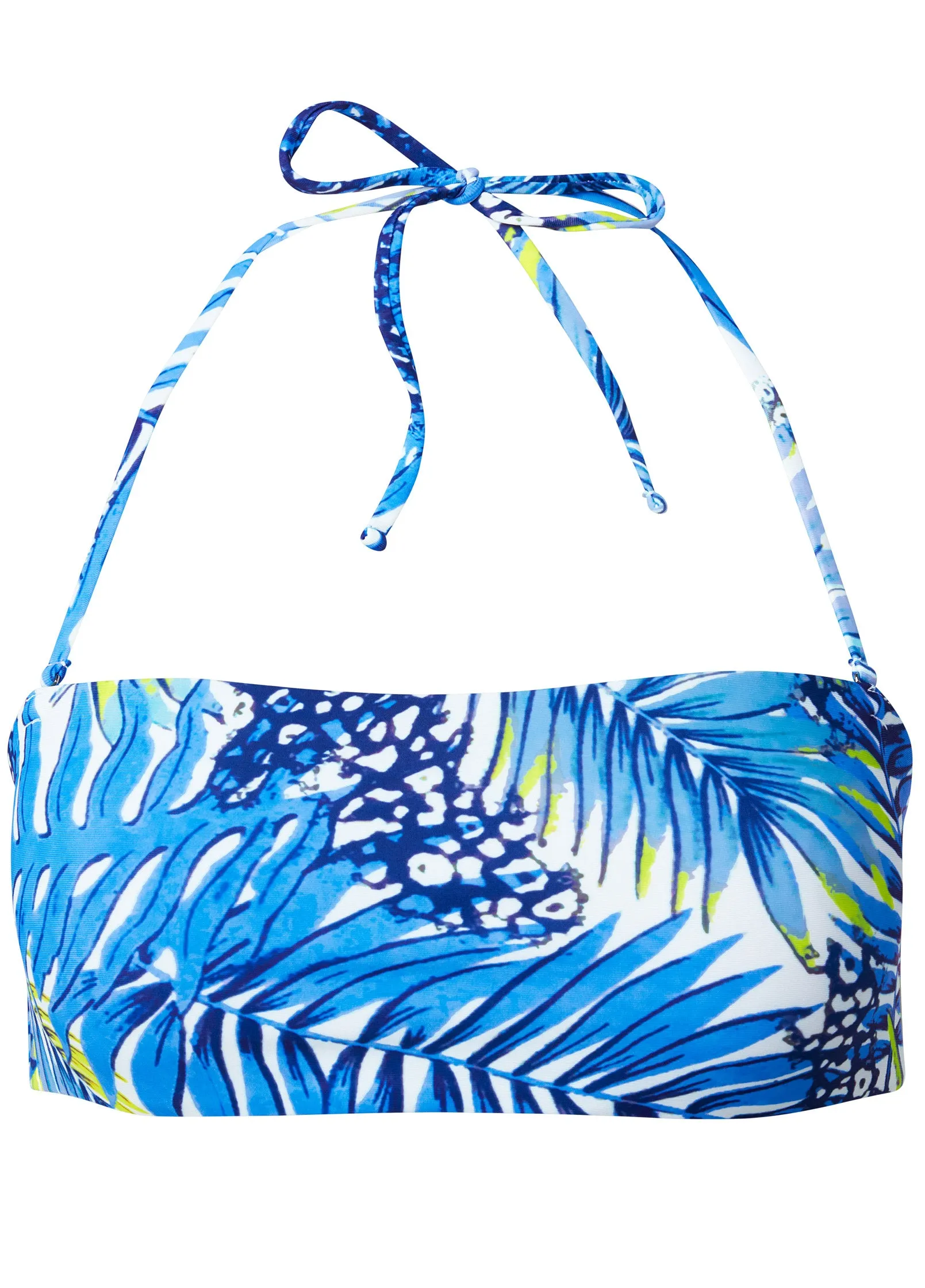 Lace-Up Back Bandeau Top - Moonlight Tropics sold by VENUS product image thumbnail 5