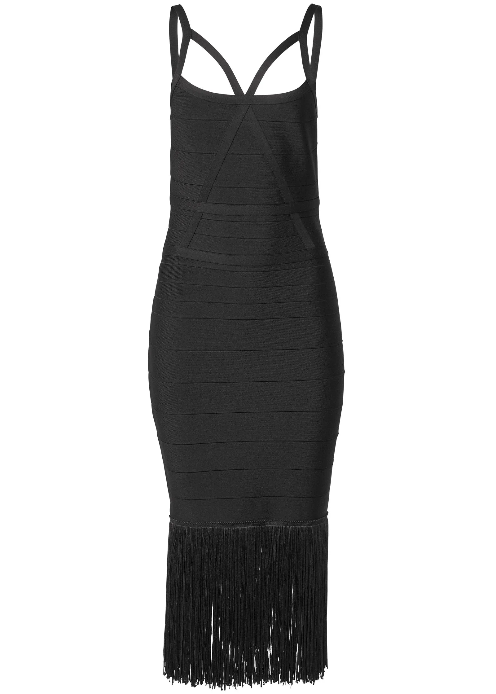 Fringe Bandage Dress - Black sold by VENUS product image thumbnail 5