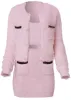 Three Piece Sweater Knit Skirt Set - Pale Pink sold by VENUS