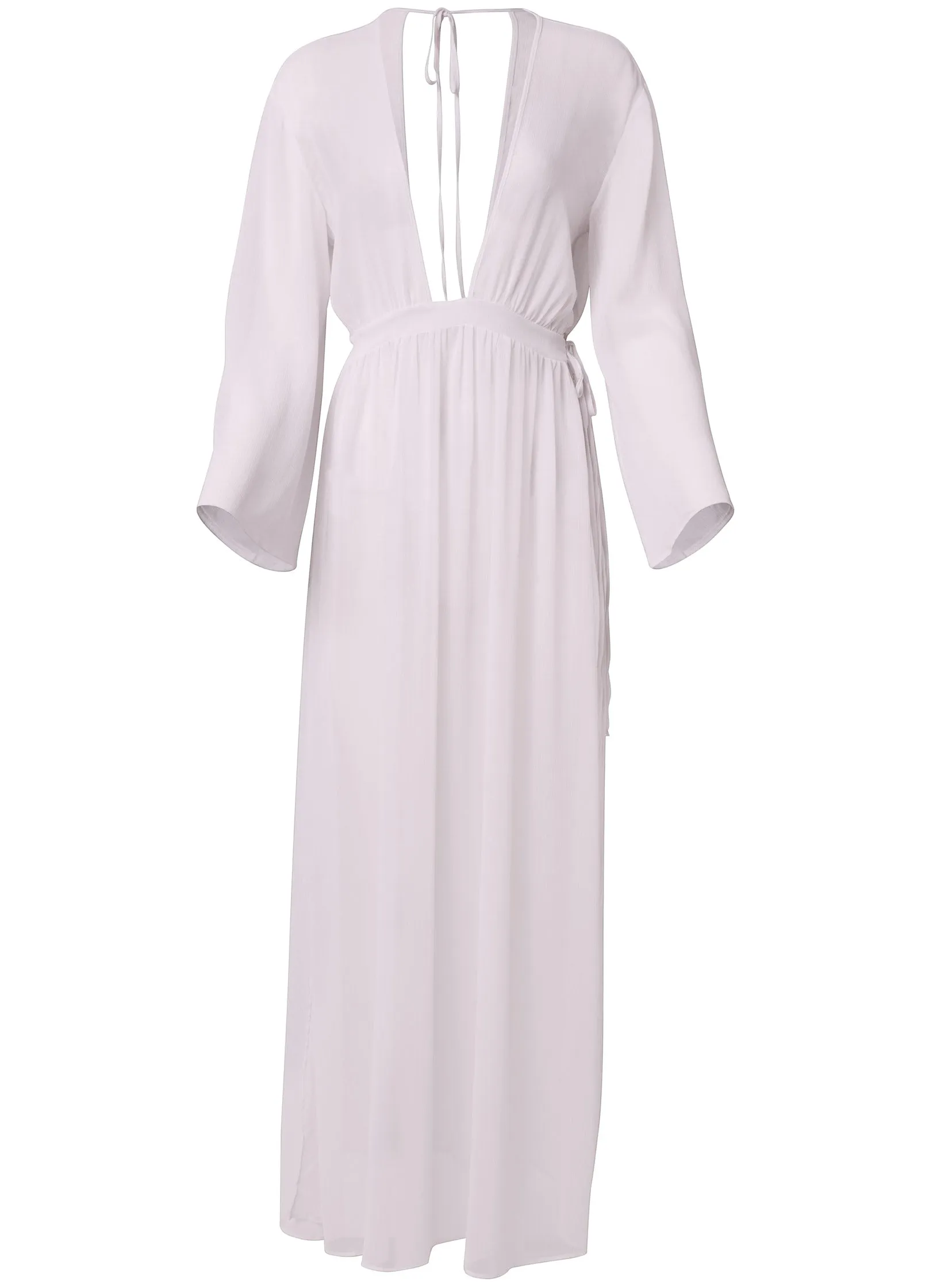 Butterfly Cover-Up Dress - Pearl White sold by VENUS product image thumbnail 3