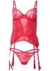 Plunge Merrywidow Set - Dark Pink sold by VENUS