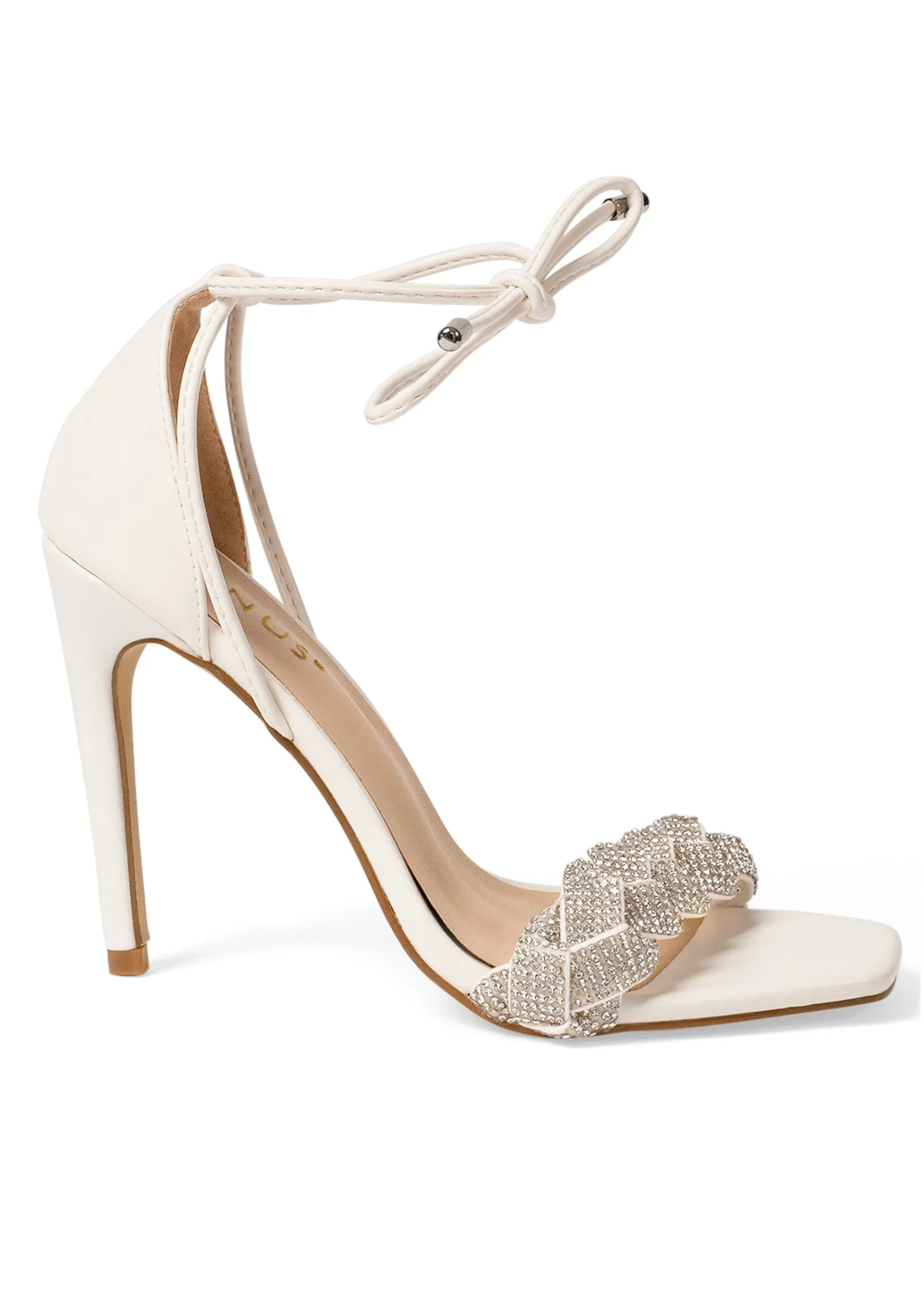 Wes Strap Heel Sandals - White sold by VENUS product image thumbnail 2