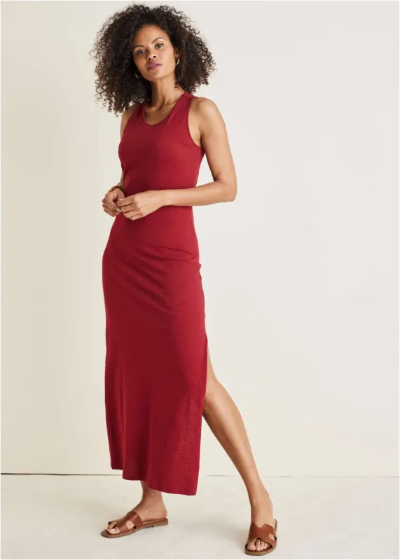 Tank Maxi Dress - Wine sold by VENUS