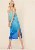 Midi Slip Dress - Atlantis Ombre sold by VENUS