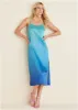 Midi Slip Dress - Atlantis Ombre sold by VENUS