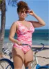 Underwire Twist Tankini - Coral Blast sold by VENUS