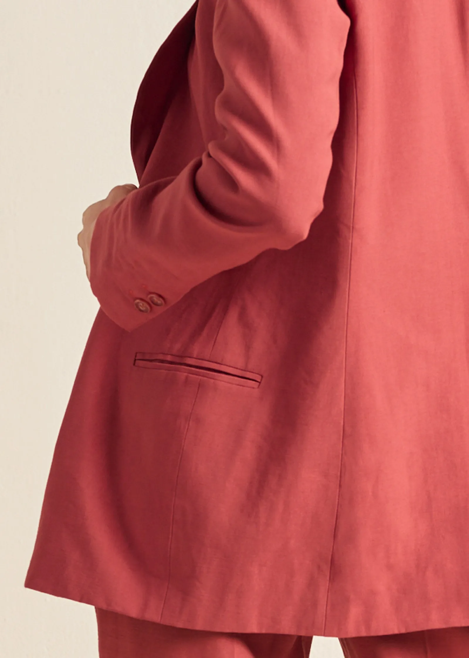 Button-Front Blazer - Rust sold by VENUS product image thumbnail 3