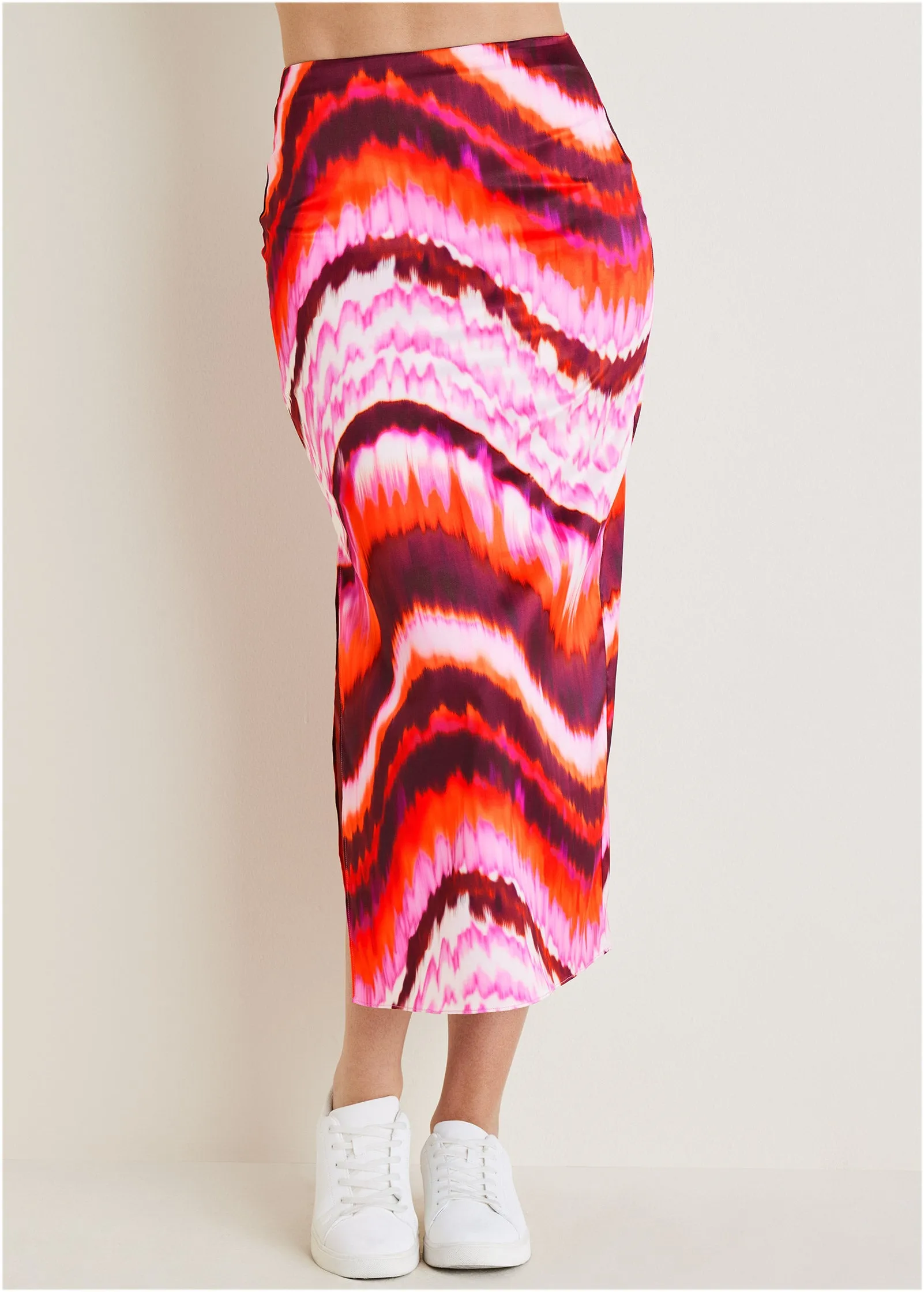 Midi Slip Skirt - Desert Agate sold by VENUS