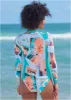 RASH GUARD ONE-PIECE - Vacation Letter sold by VENUS