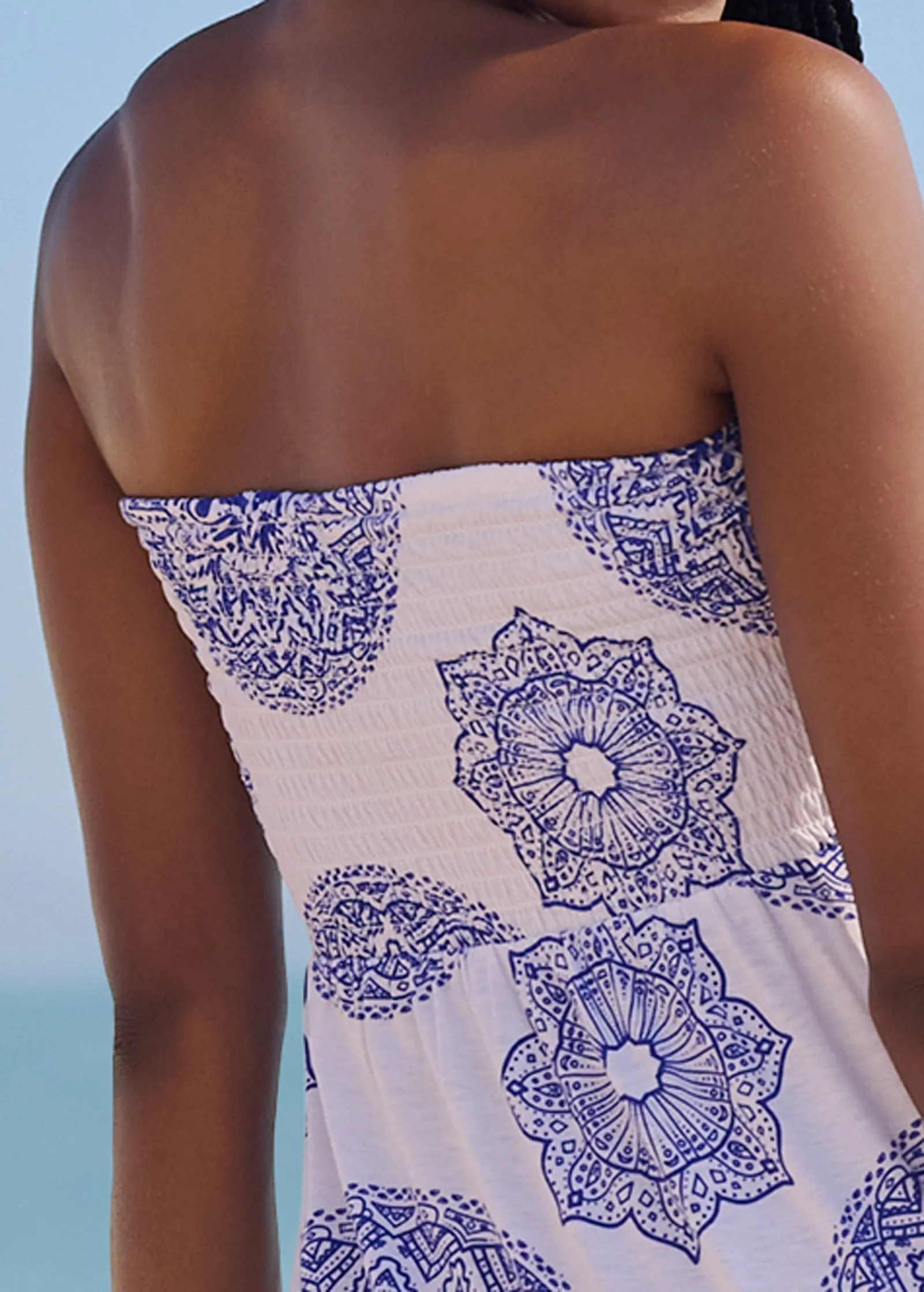 Maxi Dress - Cobalt Medallion sold by VENUS product image thumbnail 4