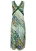 Lace Trim Midi Dress - Ethereal Paisley sold by VENUS
