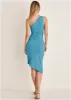 One Shoulder Dress - Blue sold by VENUS