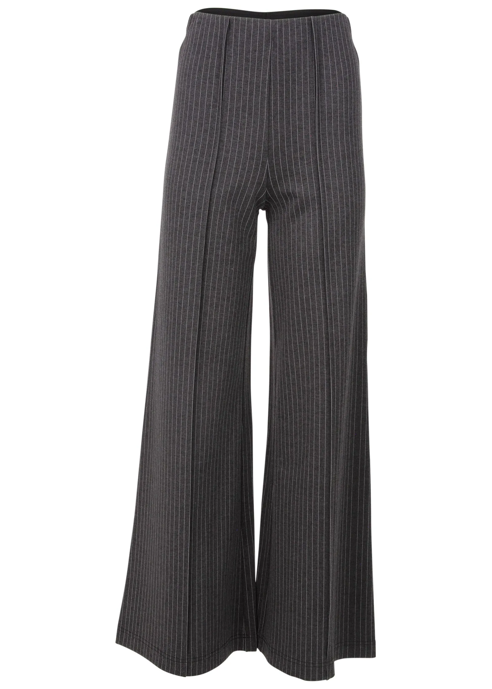 Diana Wide Leg Pants - Heather Grey & Cream sold by VENUS product image thumbnail 4