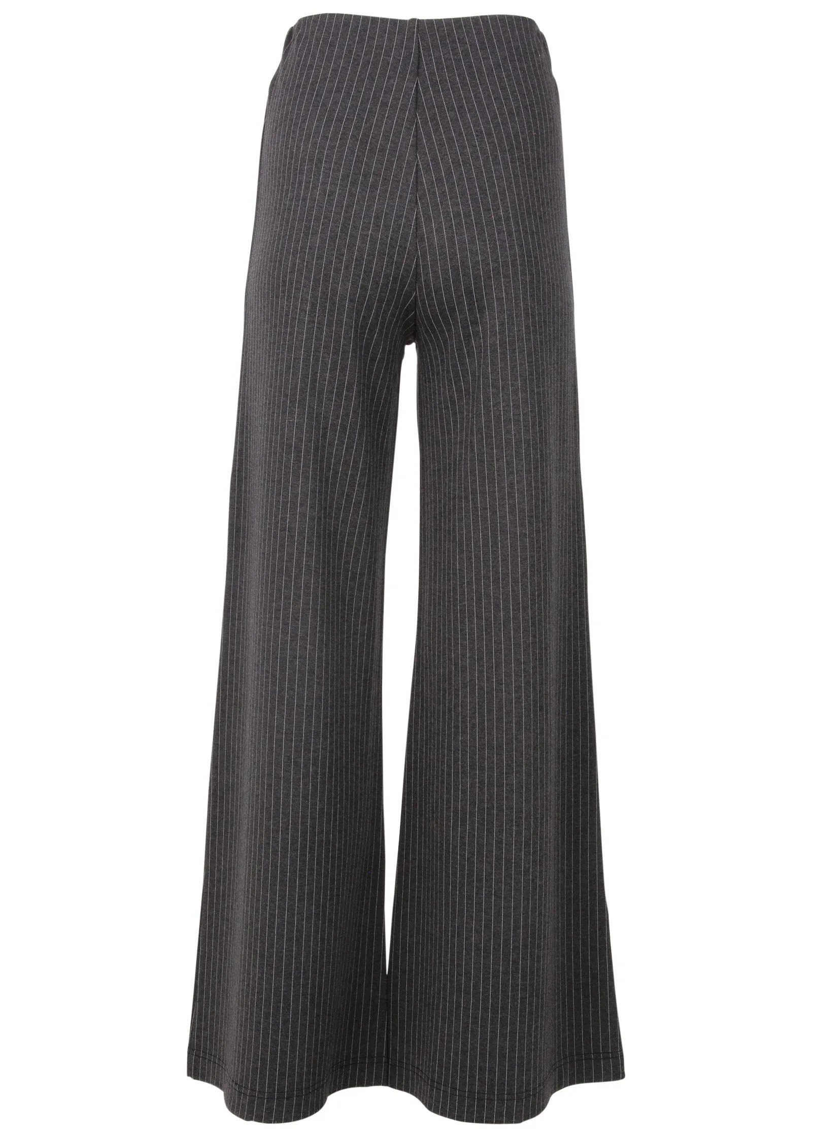 Diana Wide Leg Pants - Heather Grey & Cream sold by VENUS product image thumbnail 5