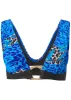 Ring Front Bikini Bralette - Jungle Canopy sold by VENUS