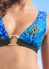 Ring Front Bikini Bralette - Jungle Canopy sold by VENUS
