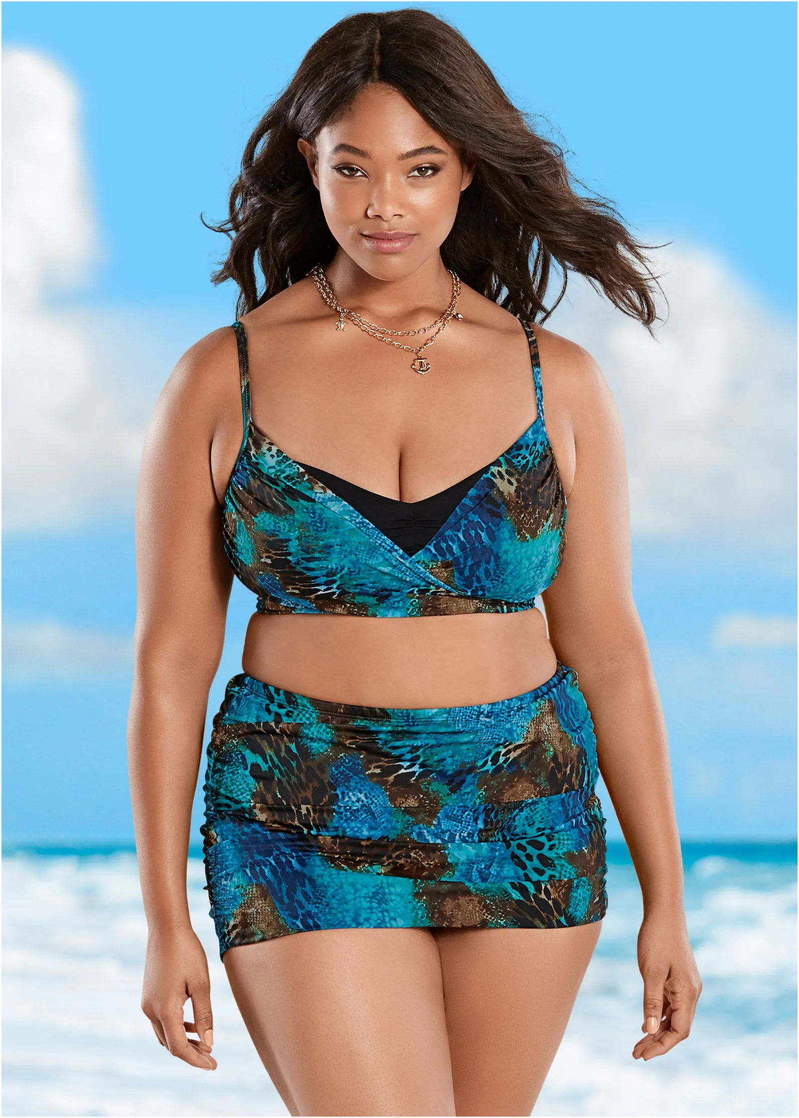 Ruched Skirted Bottom - Mystique sold by VENUS product image thumbnail 5