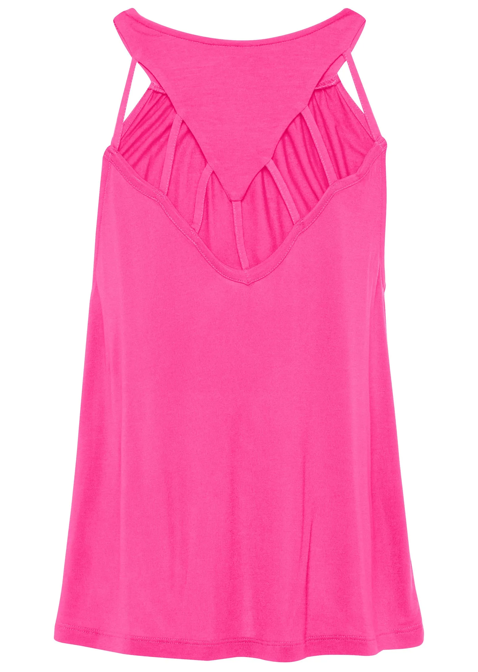 Strappy Back Tank - Pink sold by VENUS product image thumbnail 2