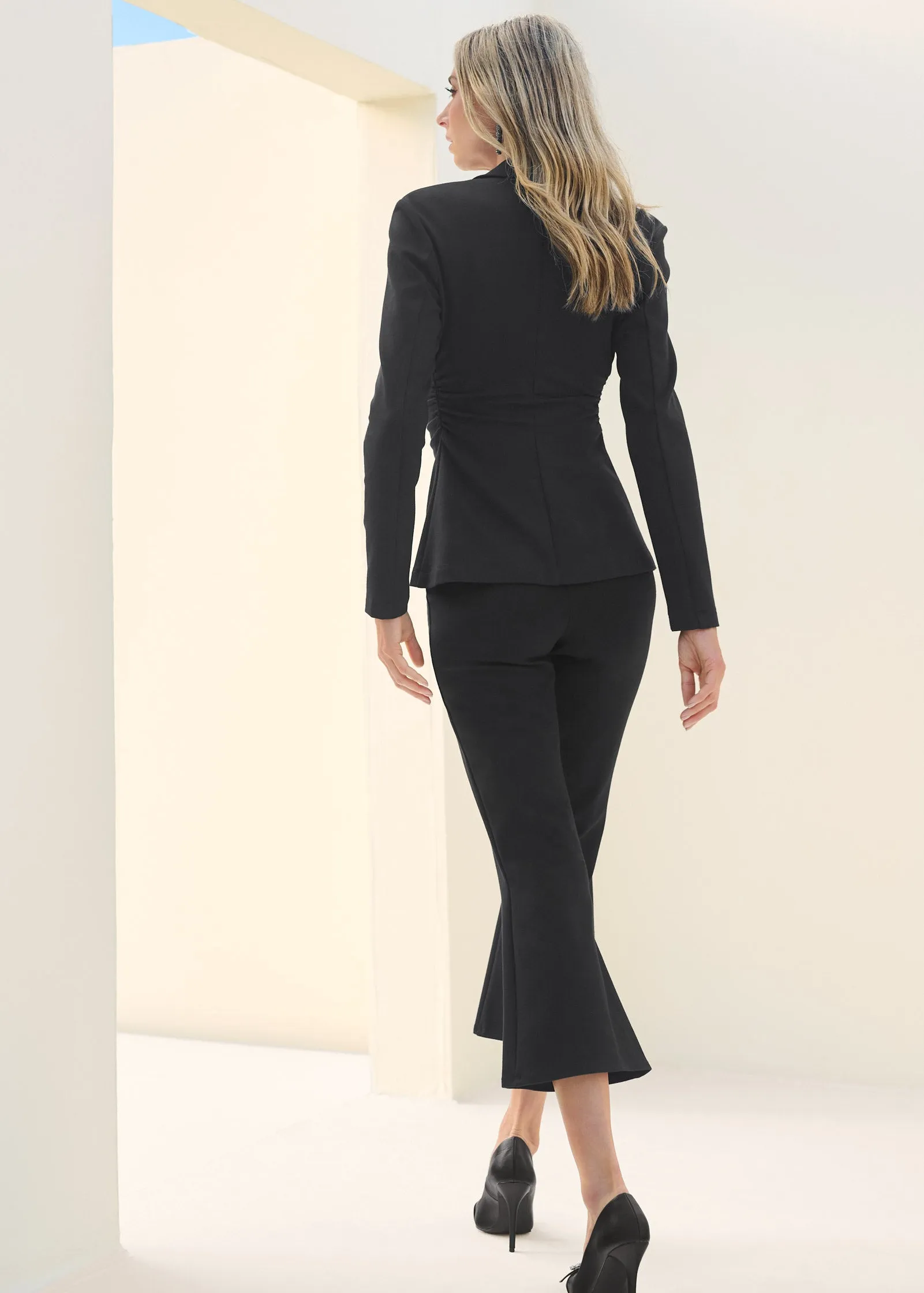 Kick Flare Suit Set - Black sold by VENUS product image thumbnail 2