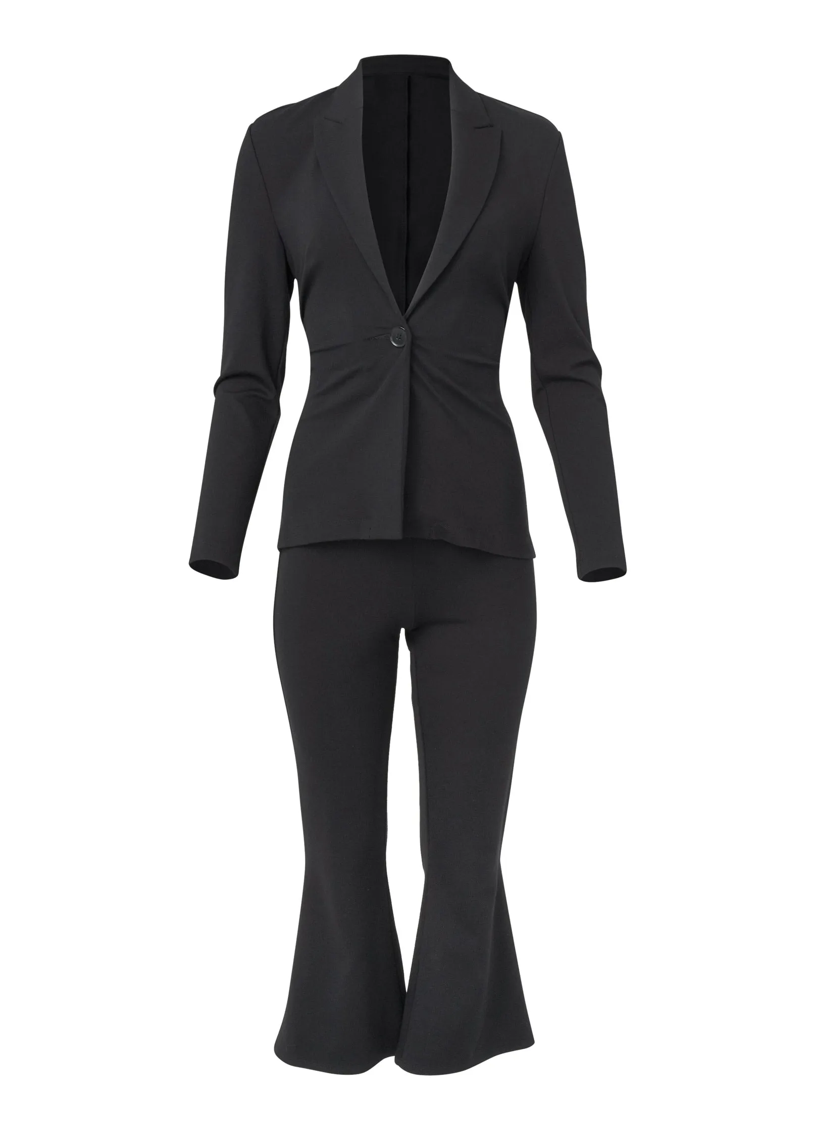 Kick Flare Suit Set - Black sold by VENUS product image thumbnail 5