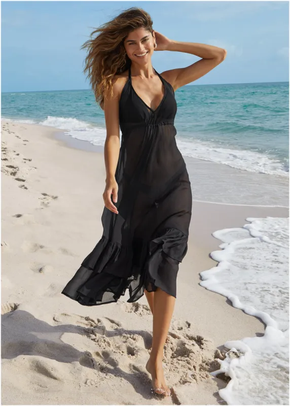 Cover Up Dress - Black Beauty sold by VENUS