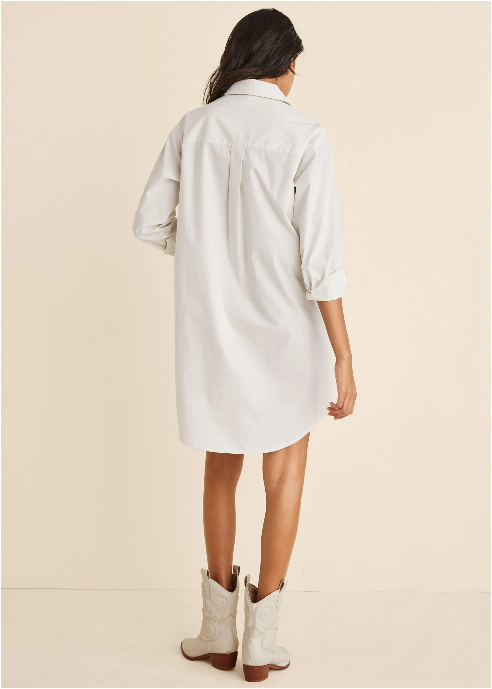 Shirt Dress - Off White sold by VENUS product image thumbnail 2