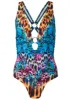 Criss Cross One Piece  - Jungle Party sold by VENUS