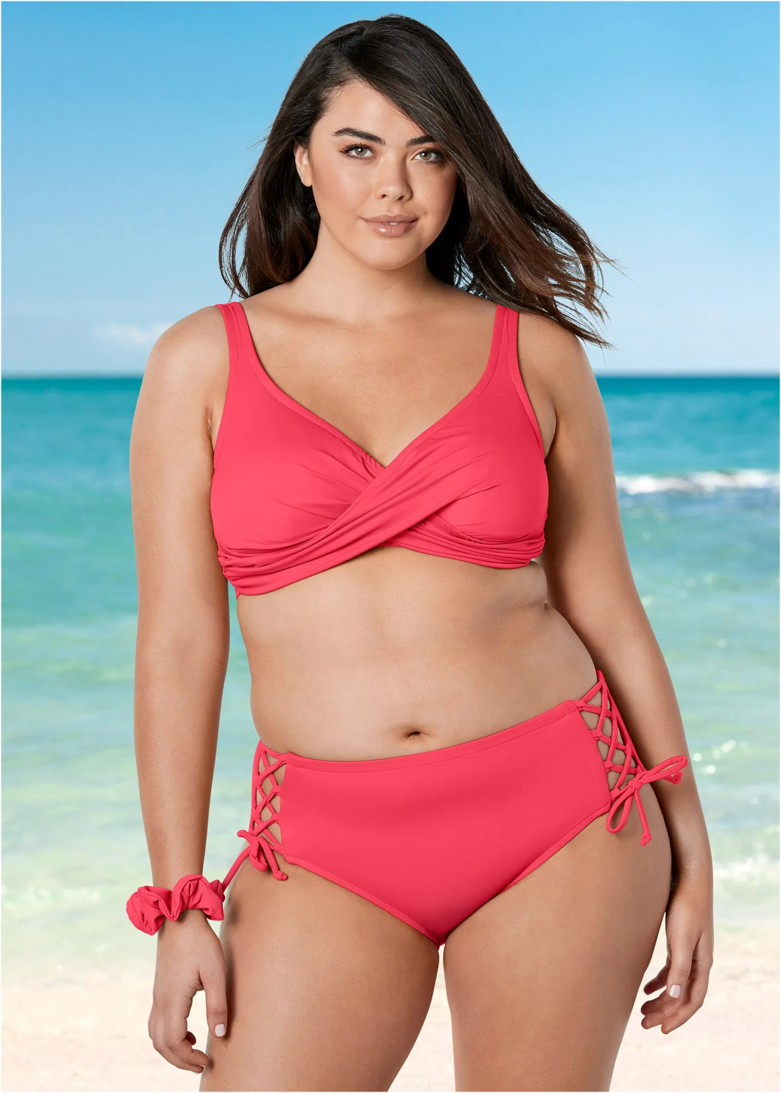 Lattice Side Bottom - Sunset Pink sold by VENUS product image thumbnail 5