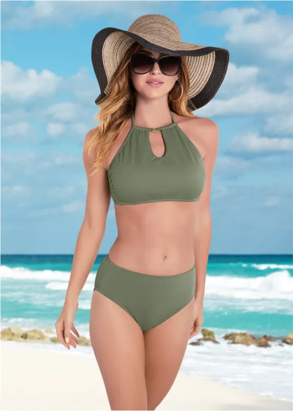 Mid Rise Full Cut - Army Green sold by VENUS