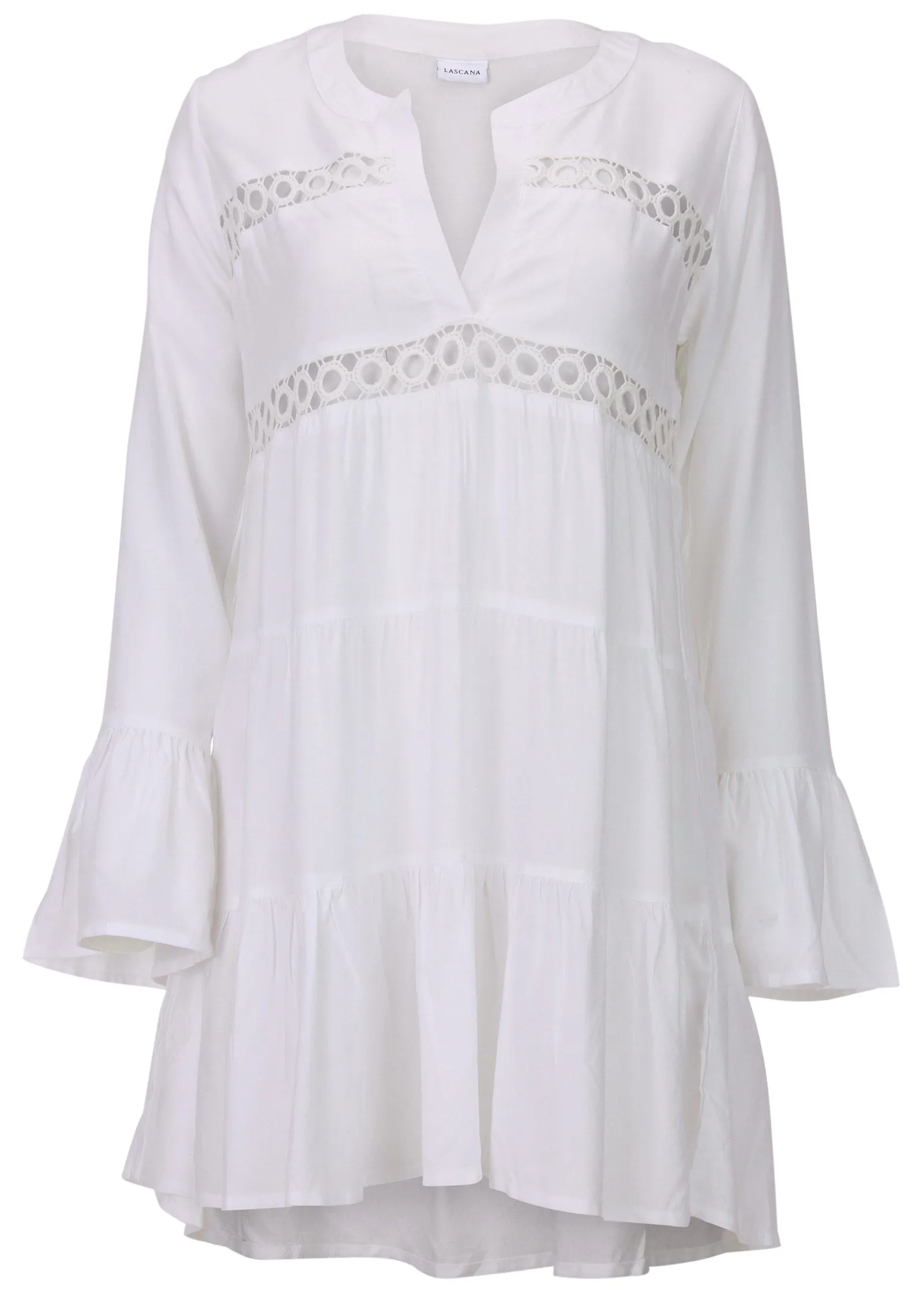 Circle Detail Dress - White sold by VENUS product image thumbnail 3