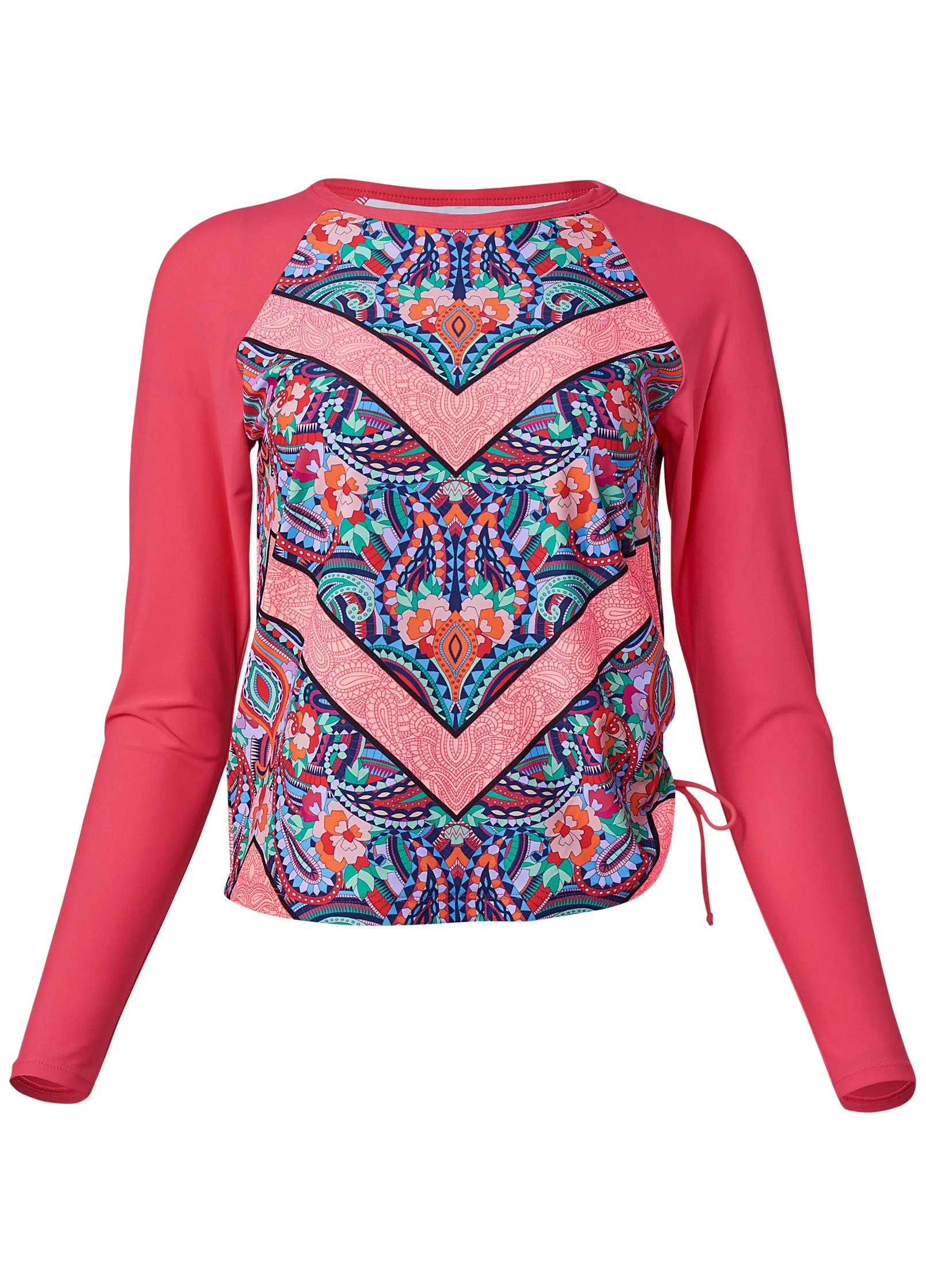 Adjustable Side Rash Guard - Pop Paisleys sold by VENUS product image thumbnail 5
