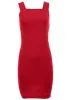 Square Neck Tank Dress - Red sold by VENUS