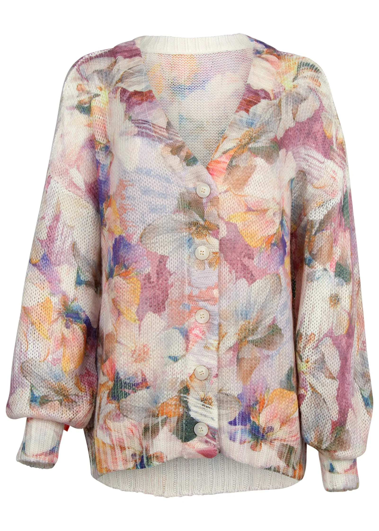Beach cardigan - Digital Wildflowers sold by VENUS product image thumbnail 3