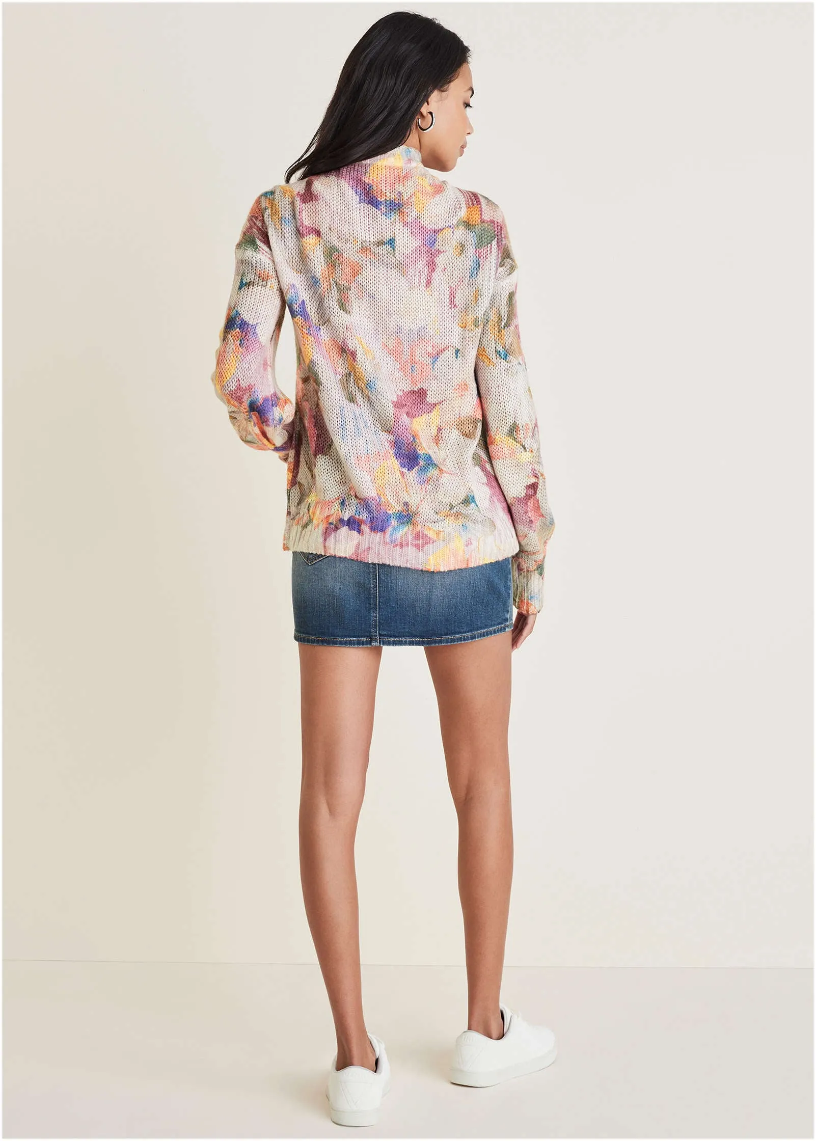 Beach cardigan - Digital Wildflowers sold by VENUS product image thumbnail 2