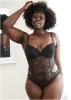 Strappy Back Teddy - Black Onyx sold by VENUS