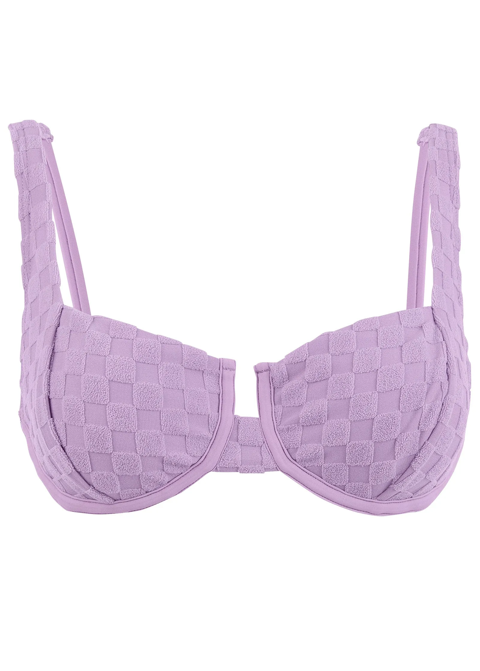 Softcheck Underwire Top - Light Purple sold by VENUS product image thumbnail 4